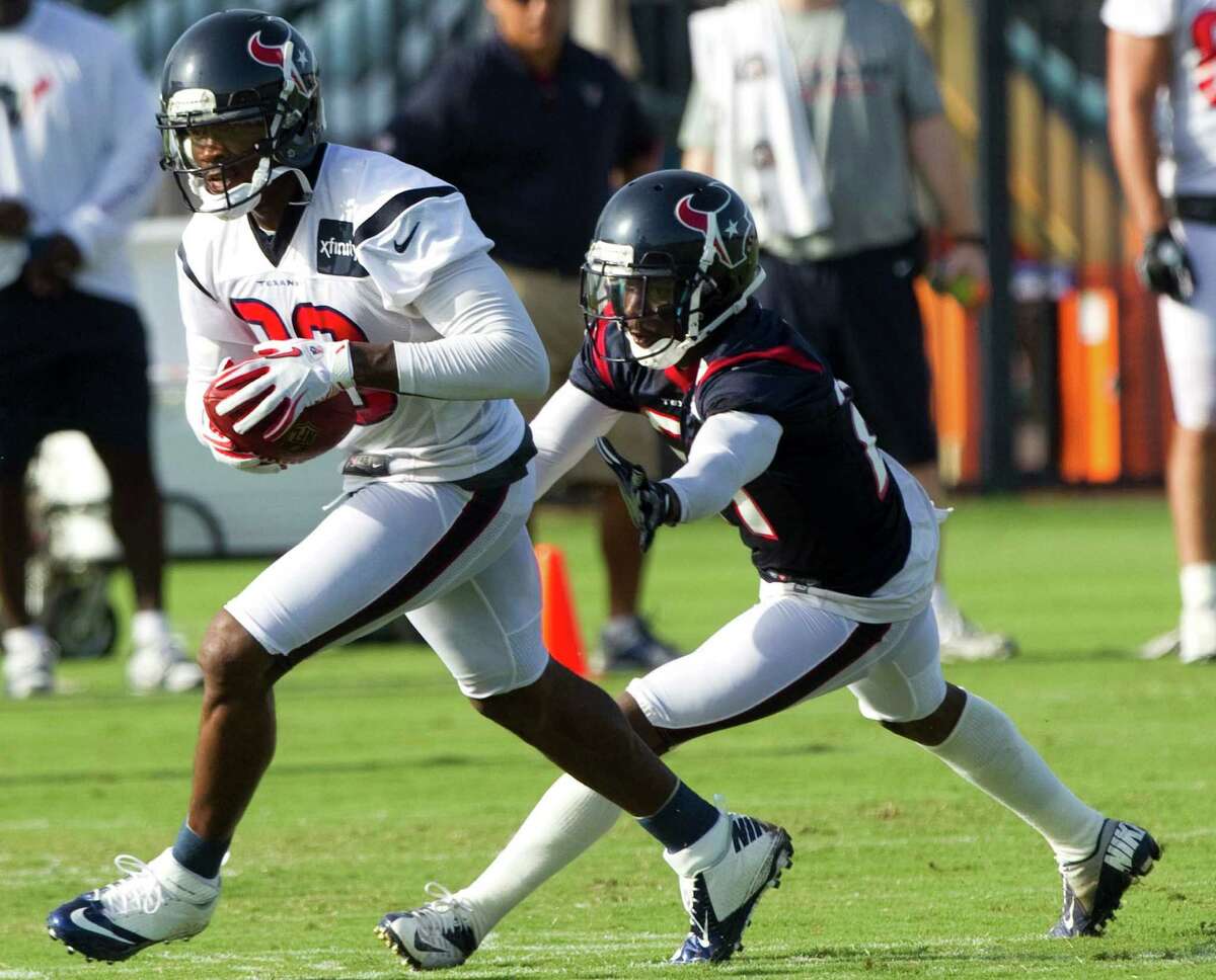 Andre Johnson's work ethic has helped make him a two-time All-Pro and a player to whom others - especially the team's young receivers - turn for advice.