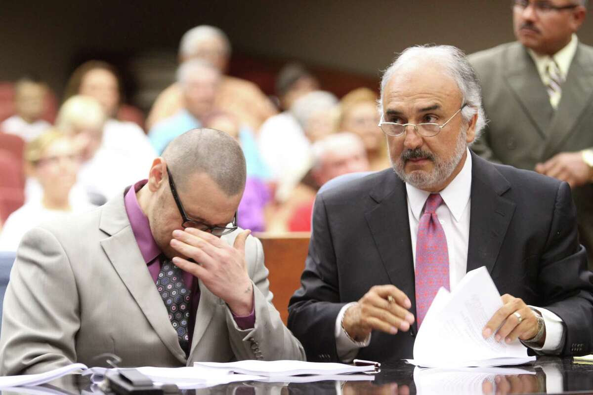 Daniel Villegas, left, convicted of double murder in 1993 in El Paso, deserves a new trial, state district Judge Sam Medrano Jr. ruled Thursday.