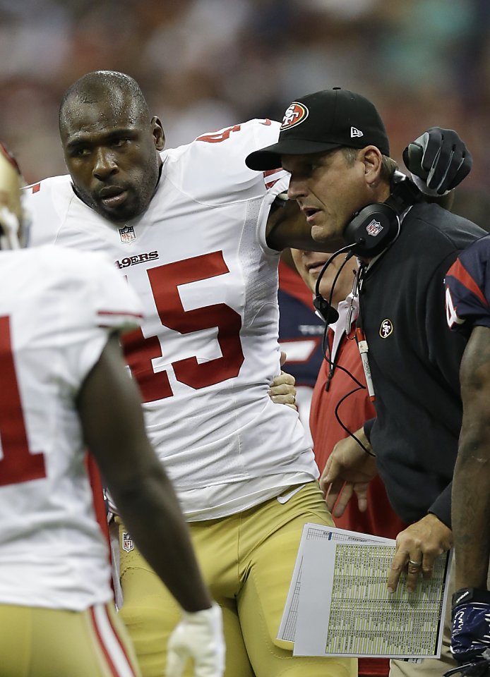 Jim Harbaugh vows to stay the course with 49ers