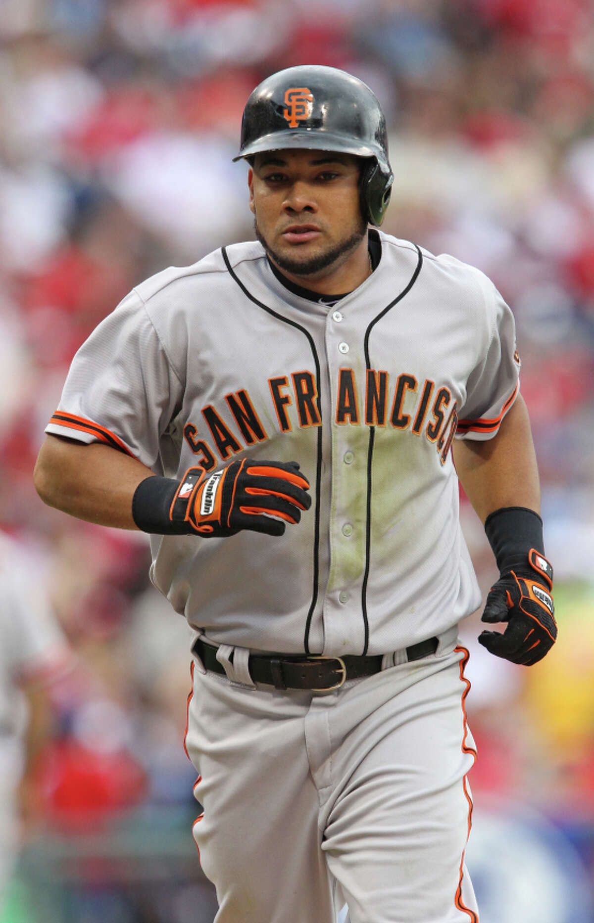 Outfielder Melky Cabrera, who played for the Giants in 2012, received a 50-game suspenion that year for a violation of Major League Baseball’s drug policy.
