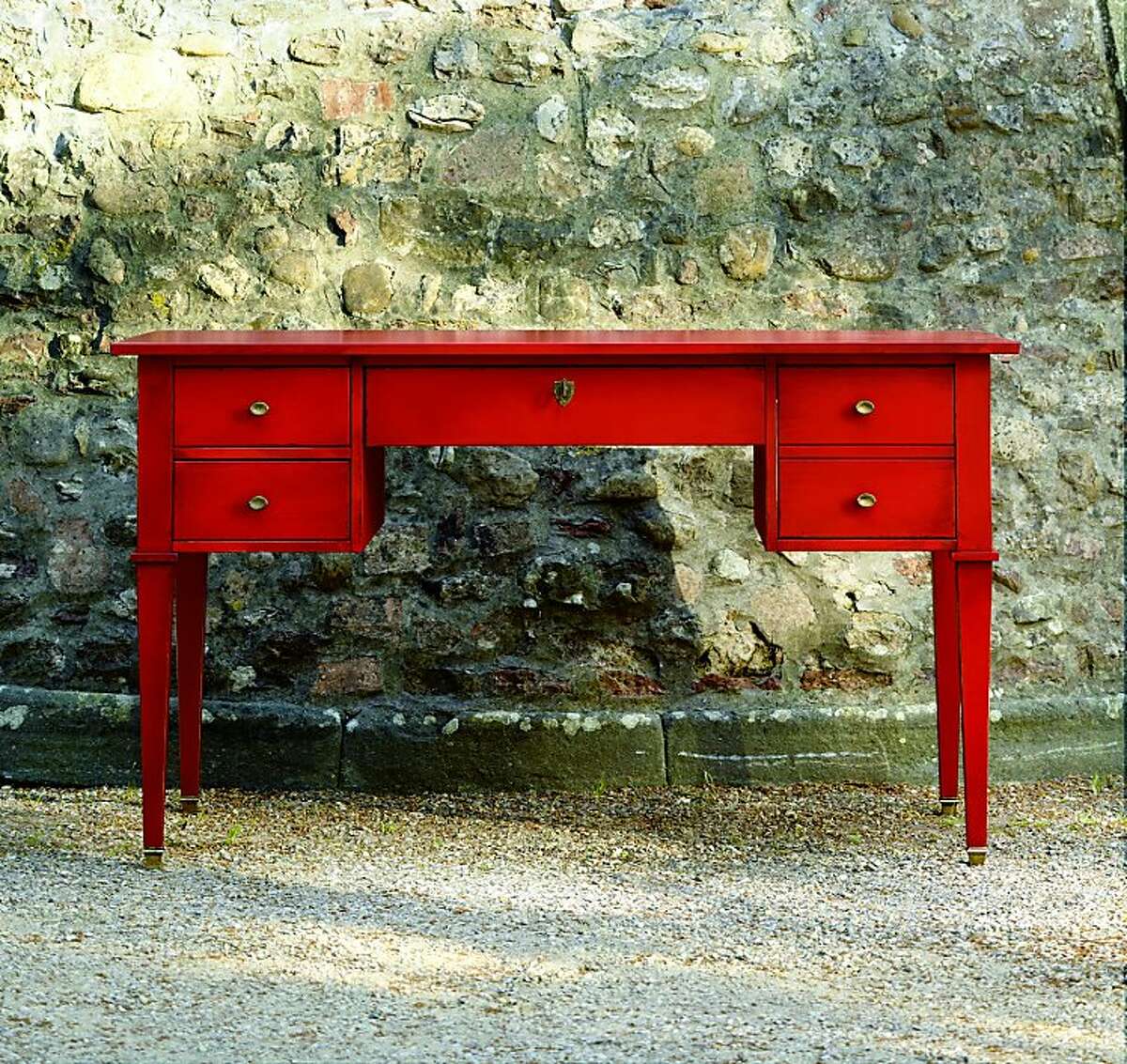 Vintage desk designs from Ballard, Home Decorators