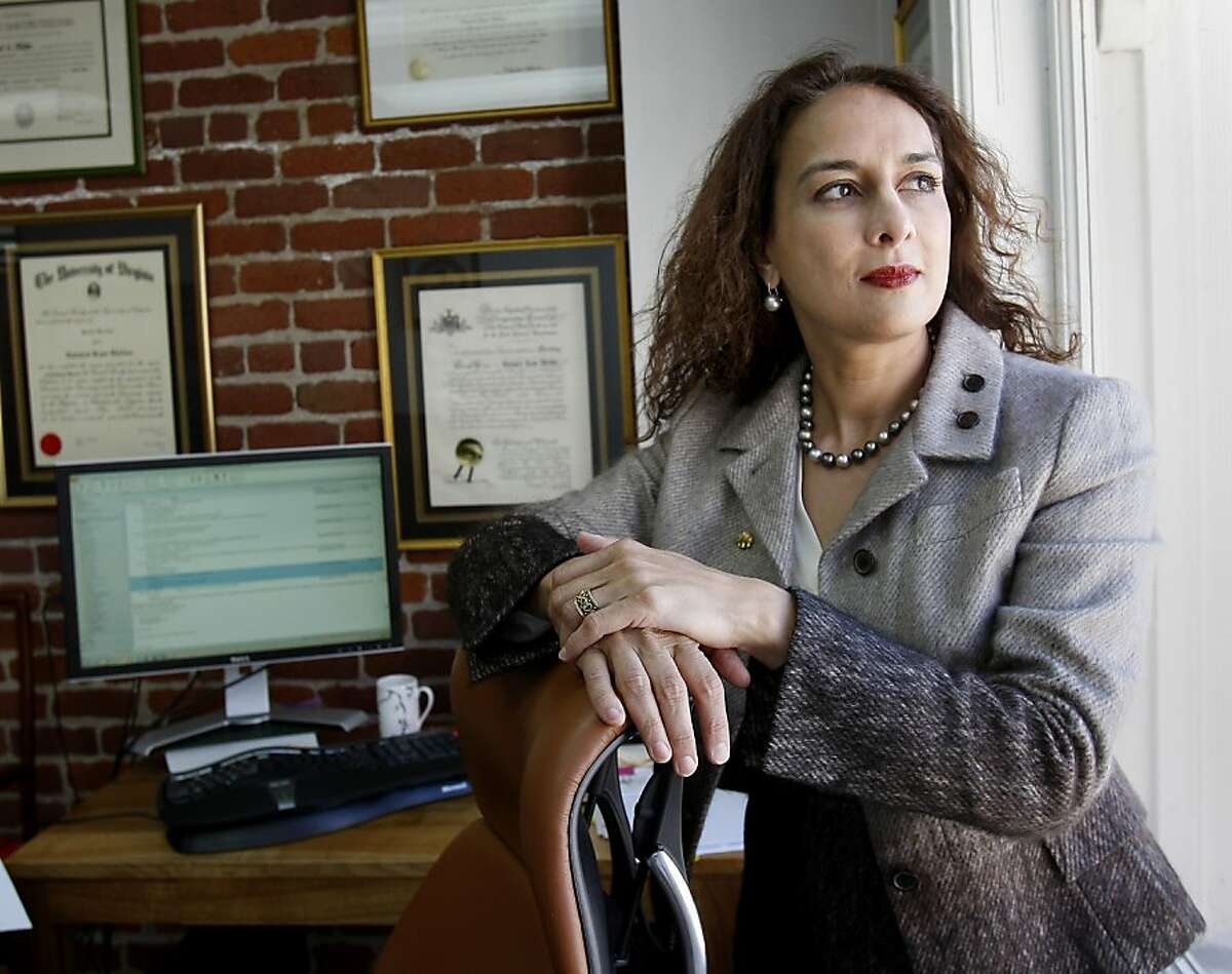 Harmeet Dhillon in her Post Street lawyers offices. Harmeet Dhillon, GOP candidate for California State Senate, is shocked by the comments of Missouri representative Tod Akin and expects him to resign.