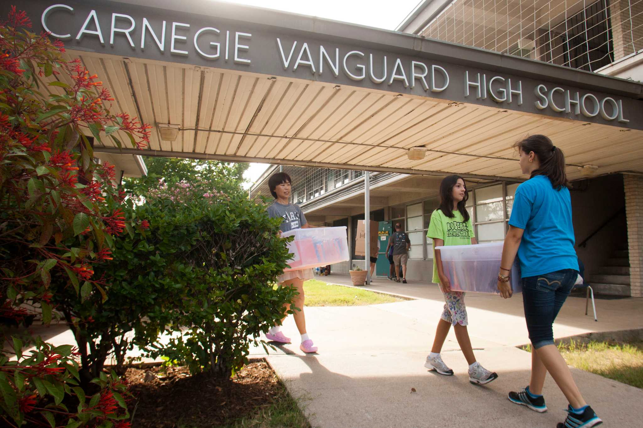 The new Carnegie Vanguard High School