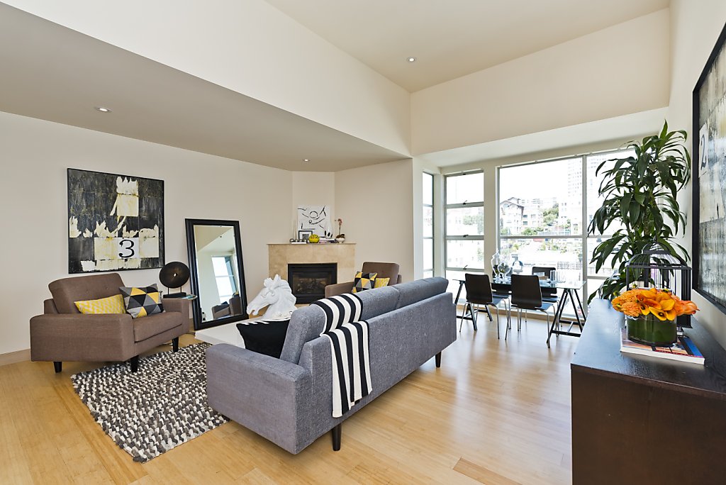 Modern penthouse condo in San Francisco