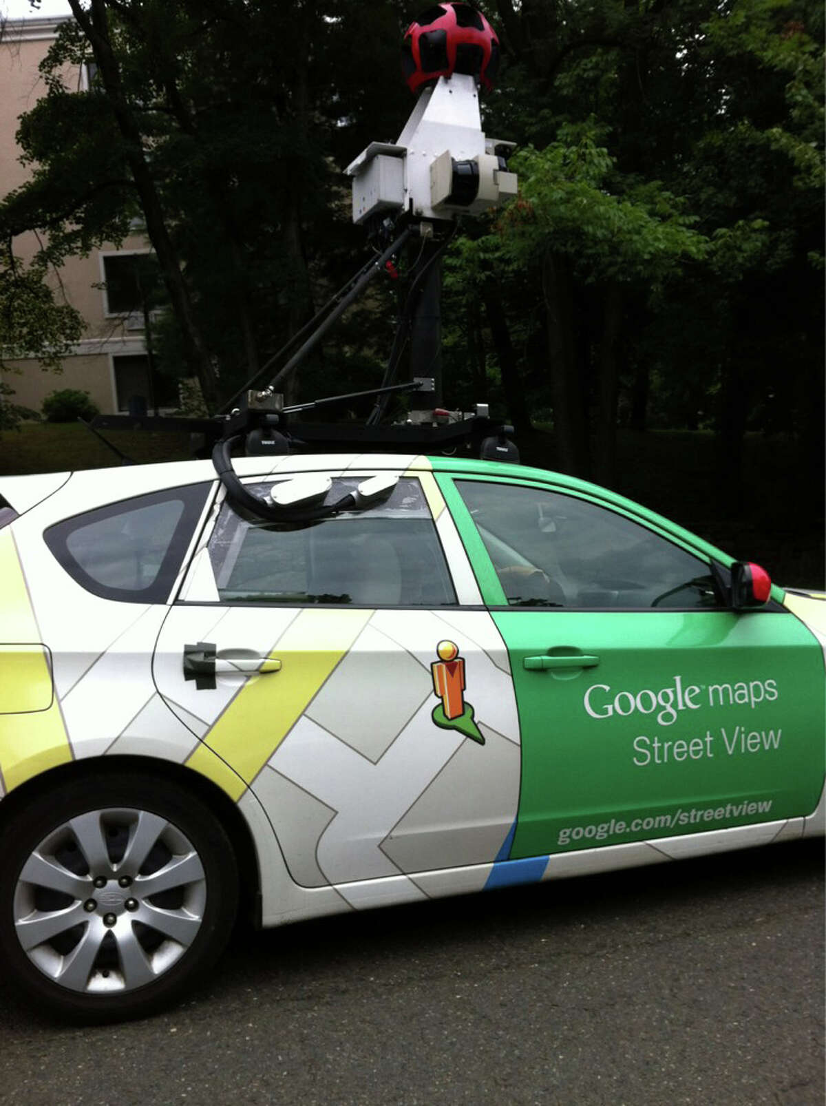 This Google Maps Street View Car was recently spotted on East Putnam Avenue in Old Greenwich near the Stamford town line.