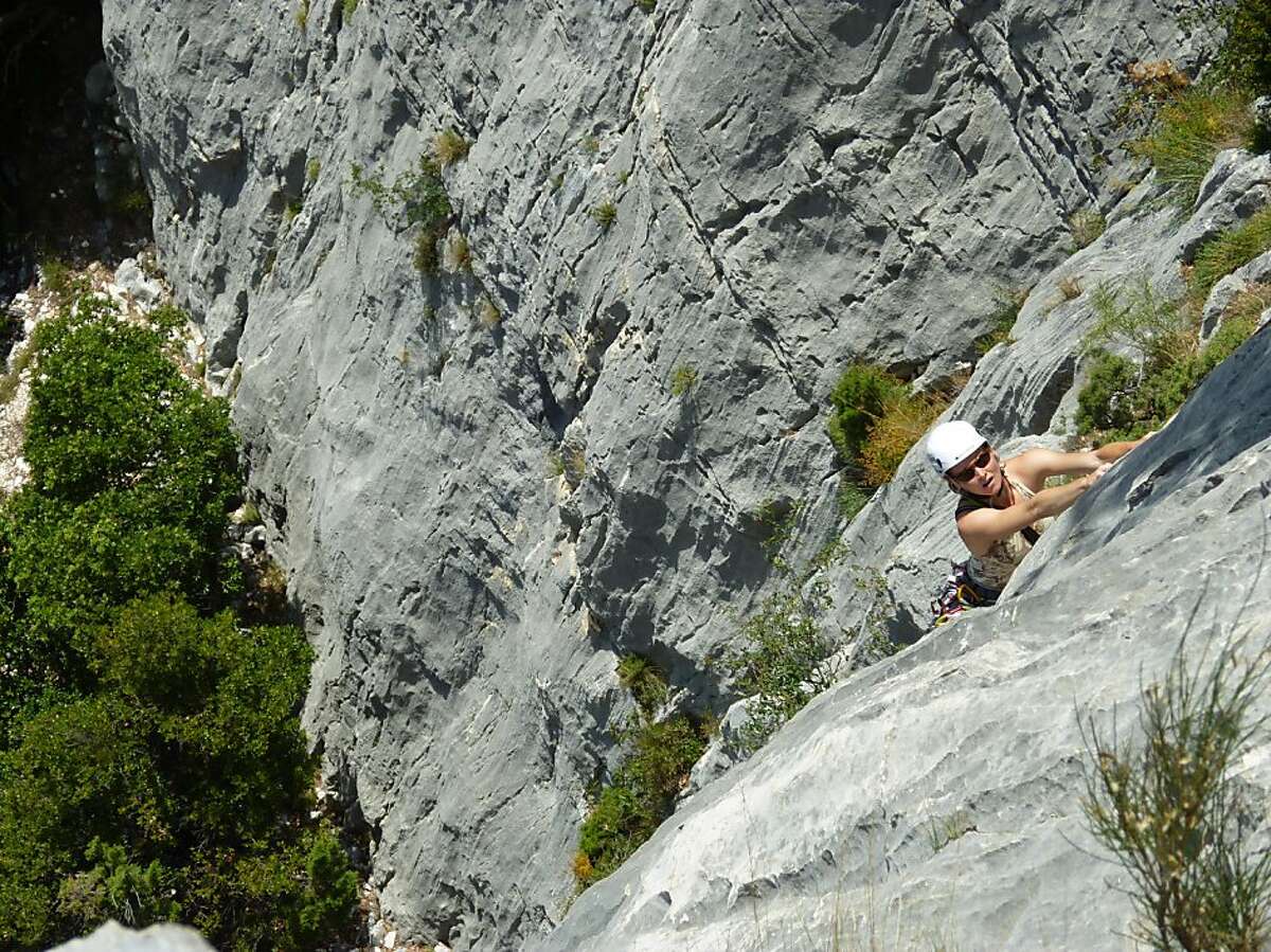 Verdon Gorge is a mecca for rock climbers.