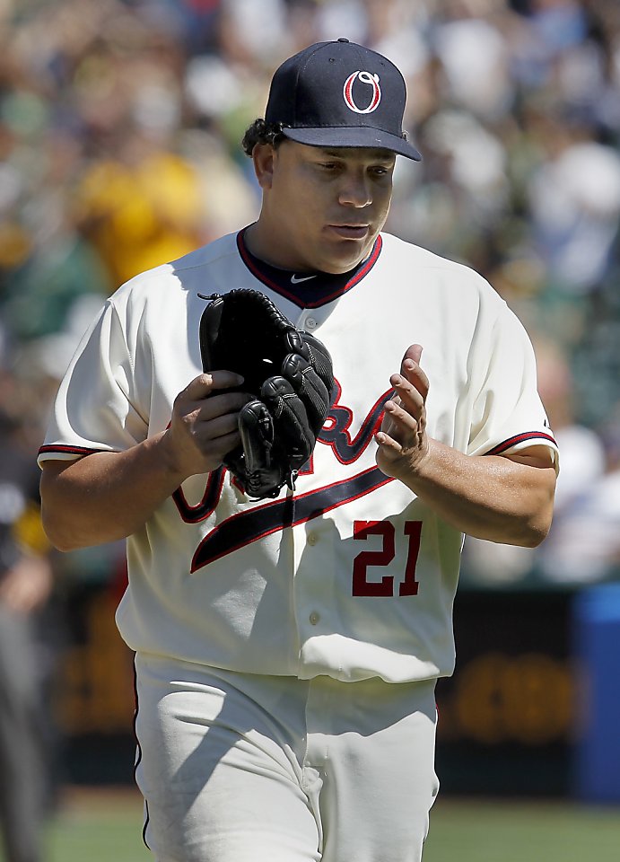 Bartolo Colon will rejoin A's rotation Saturday when suspension ends - NBC  Sports