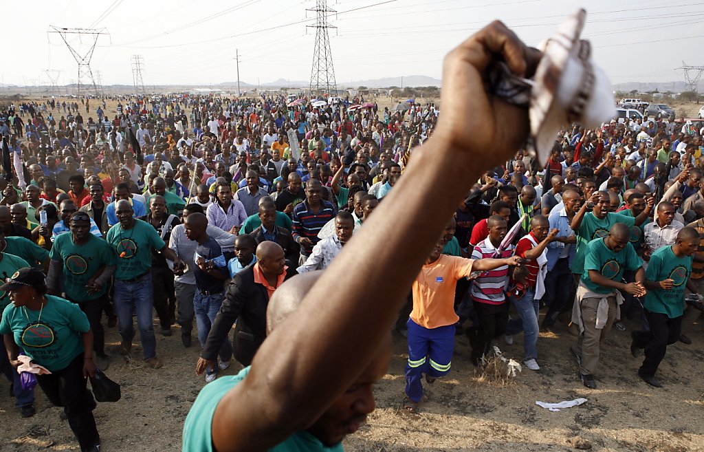 South Africa mourns miners slain by police