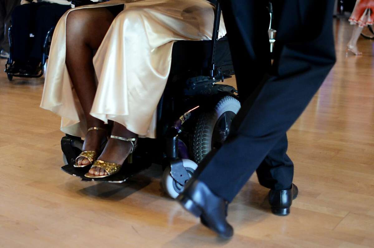 These competitors are dancing on wheels