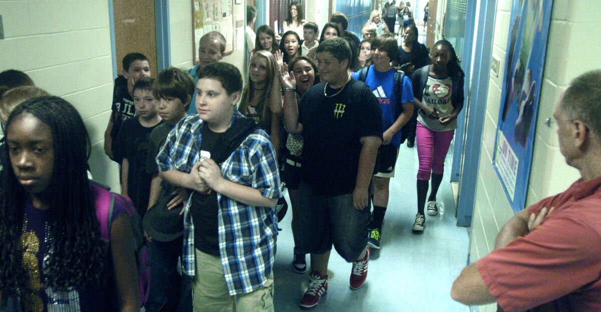 New Milford has 'upbeat' first day