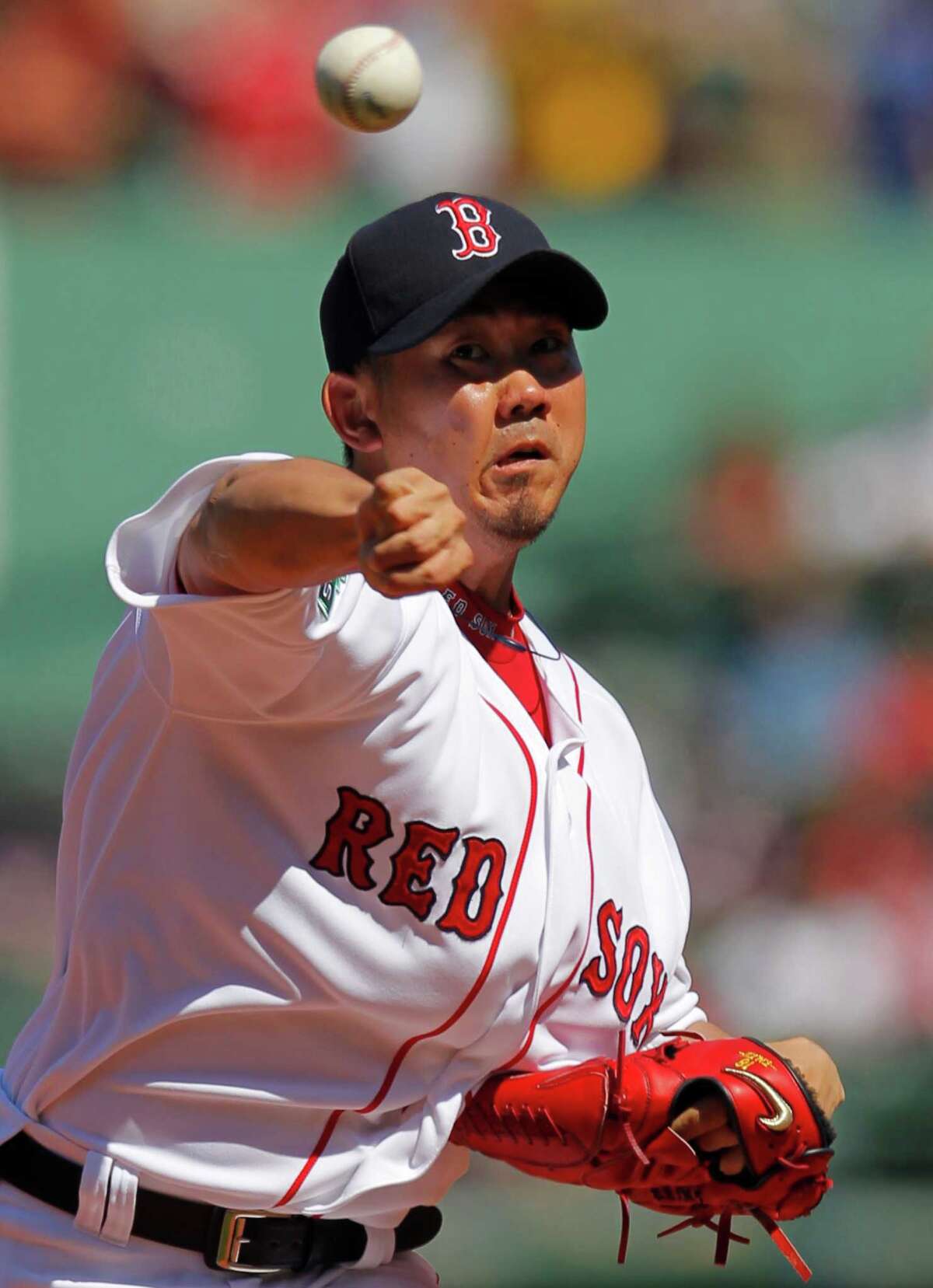 DiceK comes back sharp for Red Sox