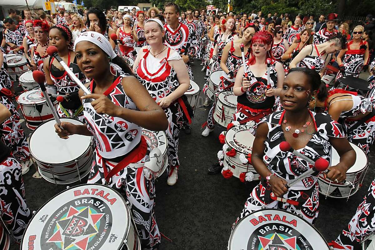 highlights from the Notting Hill Carnival in London