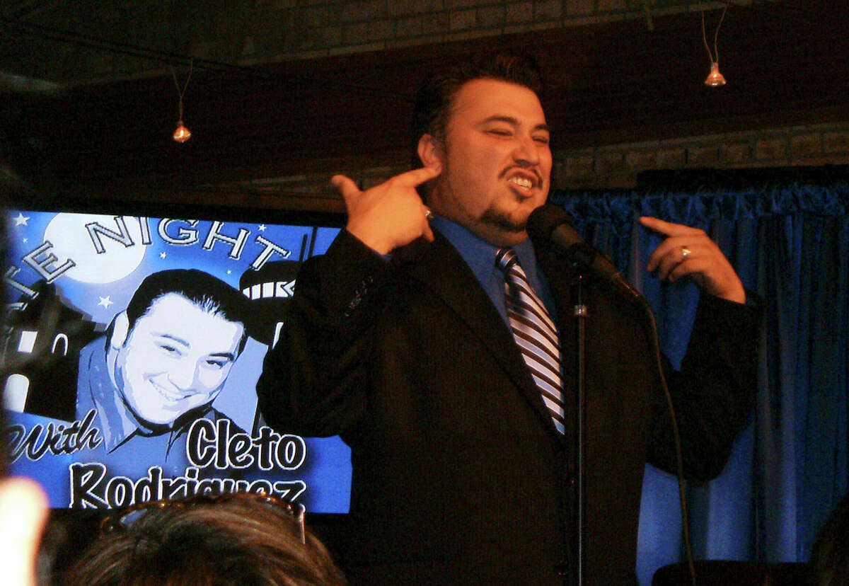 Comedian Cleto Rodriguez at Late Night Talk Show