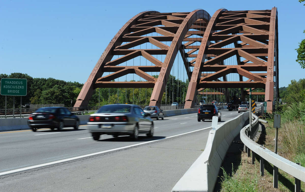 Twin Bridges Carrying cars, carrying on