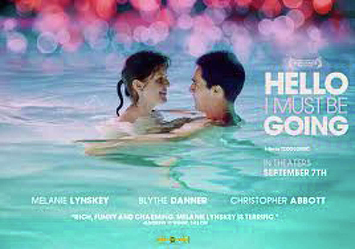 A poster for the movie, "Hello I Must Be Going," written by former Westport resident Sarah Koskoff and partially filmed in town last summer. The movie is being released in September.