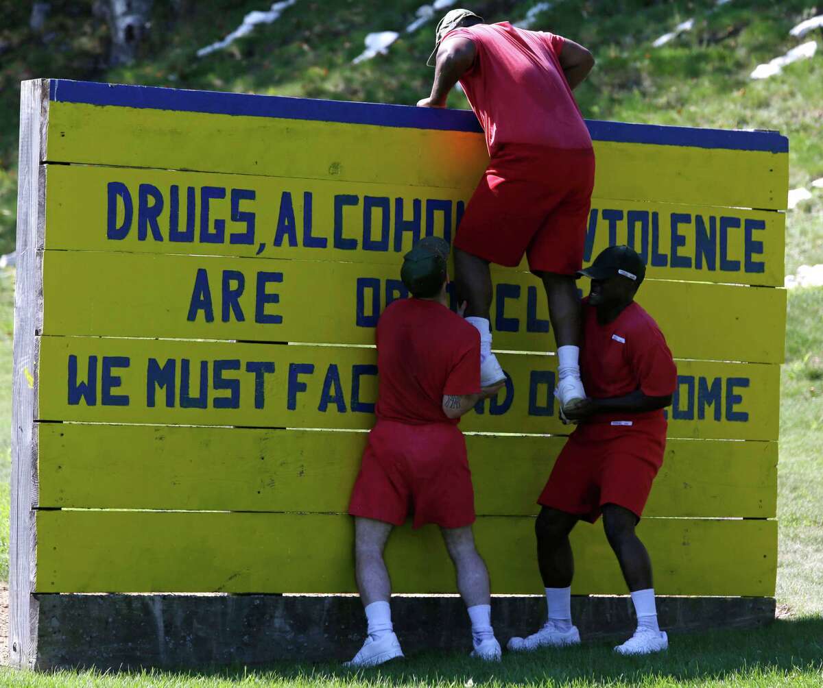 State touts shock camp for inmates