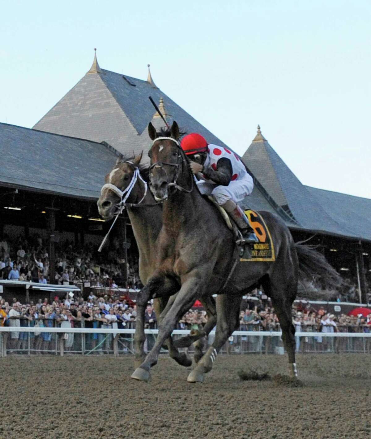 It takes money to get a box at Saratoga Race Course