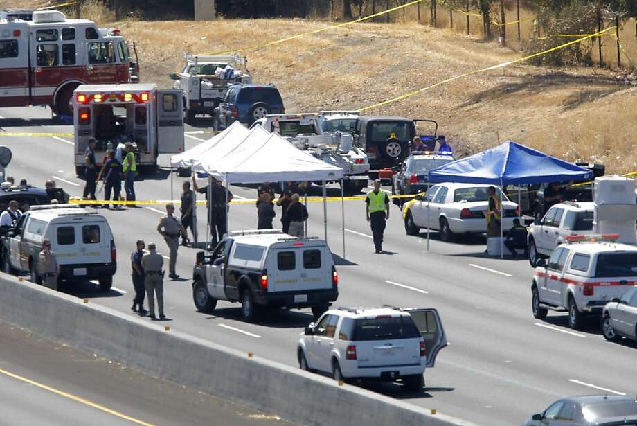 CHP officer critical, I-680 suspect dead - SFGate