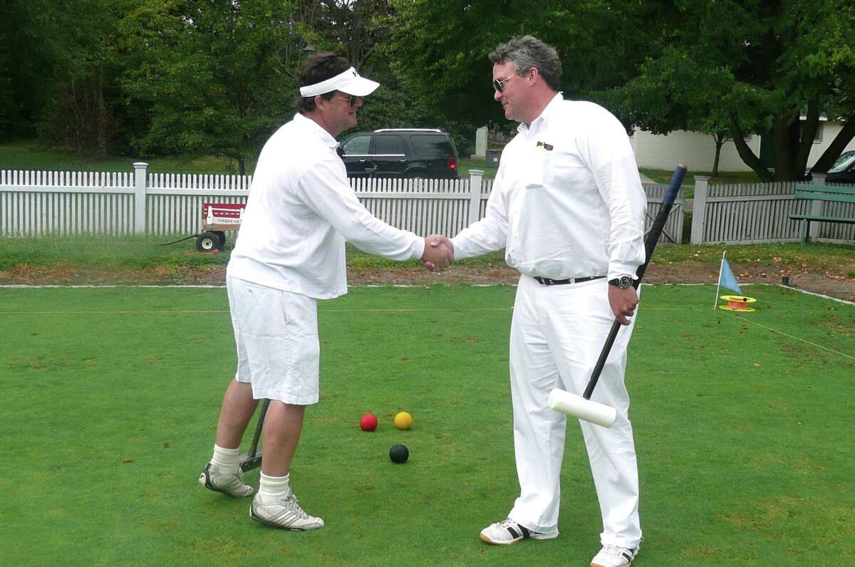 Going through hoops Croquet is easy to play, but hard to master