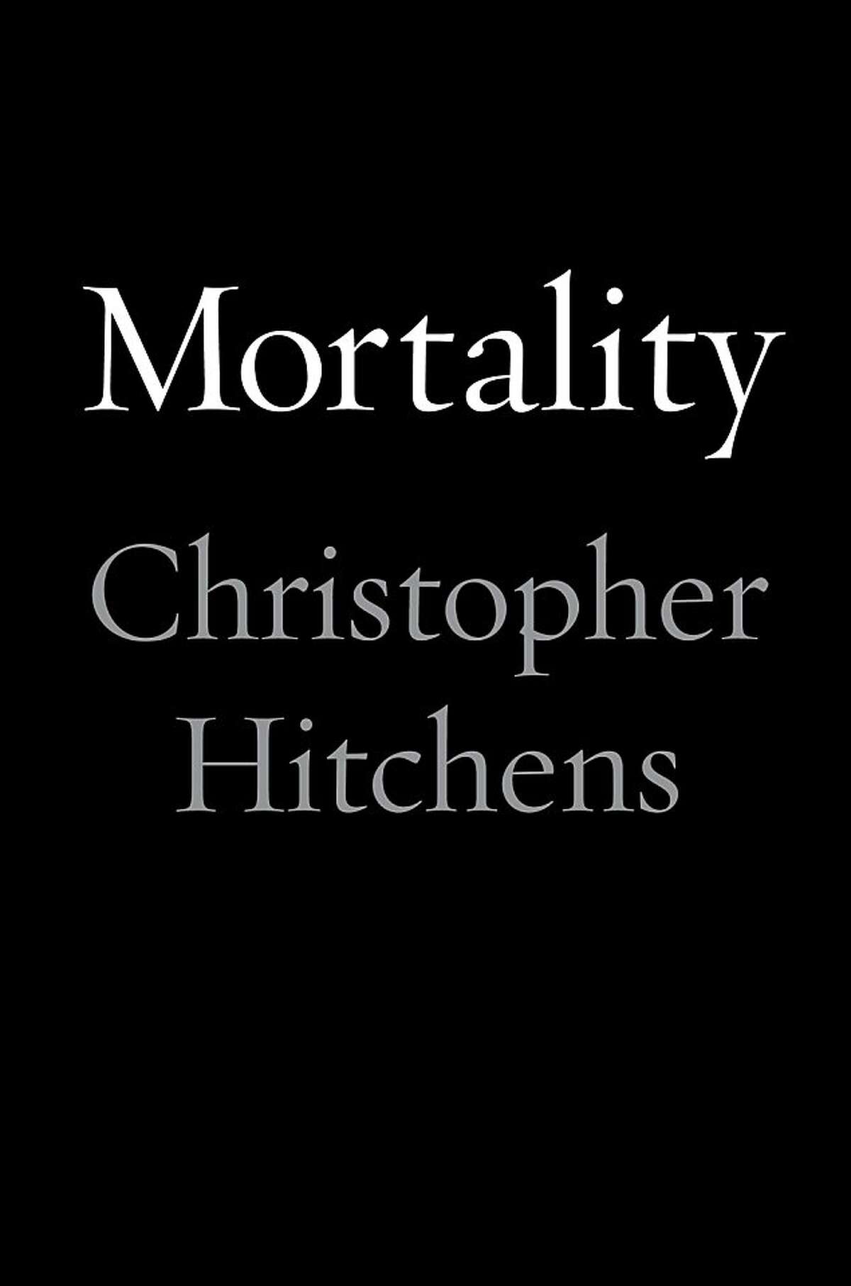 'Mortality,' by Christopher Hitchens