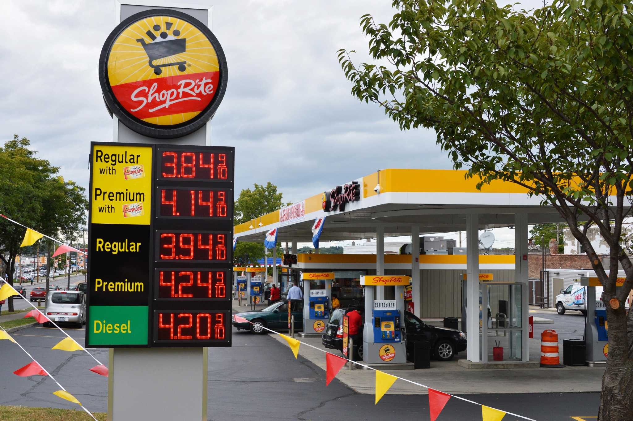 ShopRite gas station open for business