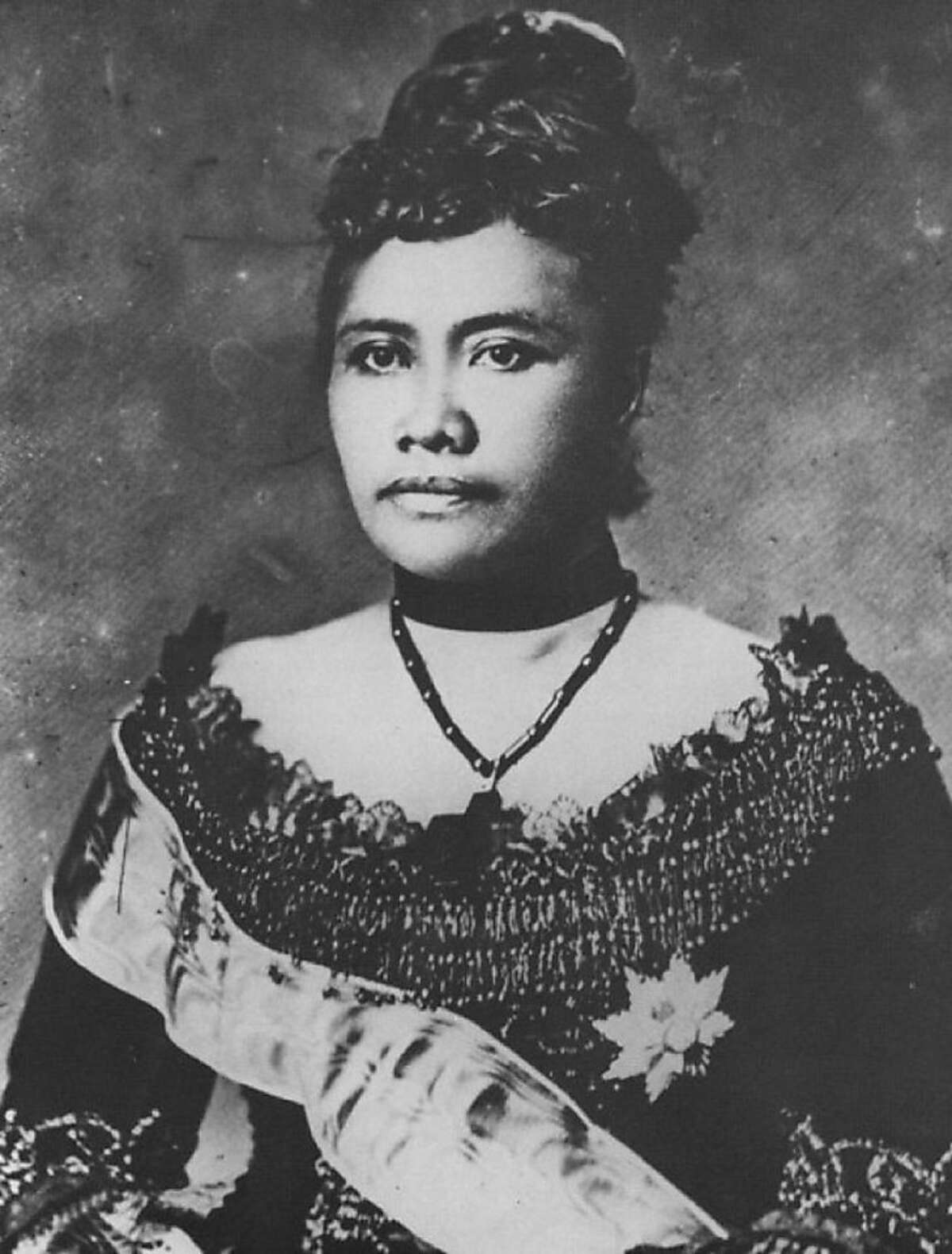 Lili'uokalani, before she became Hawaii's last queen, in a portrait from the 1870s.