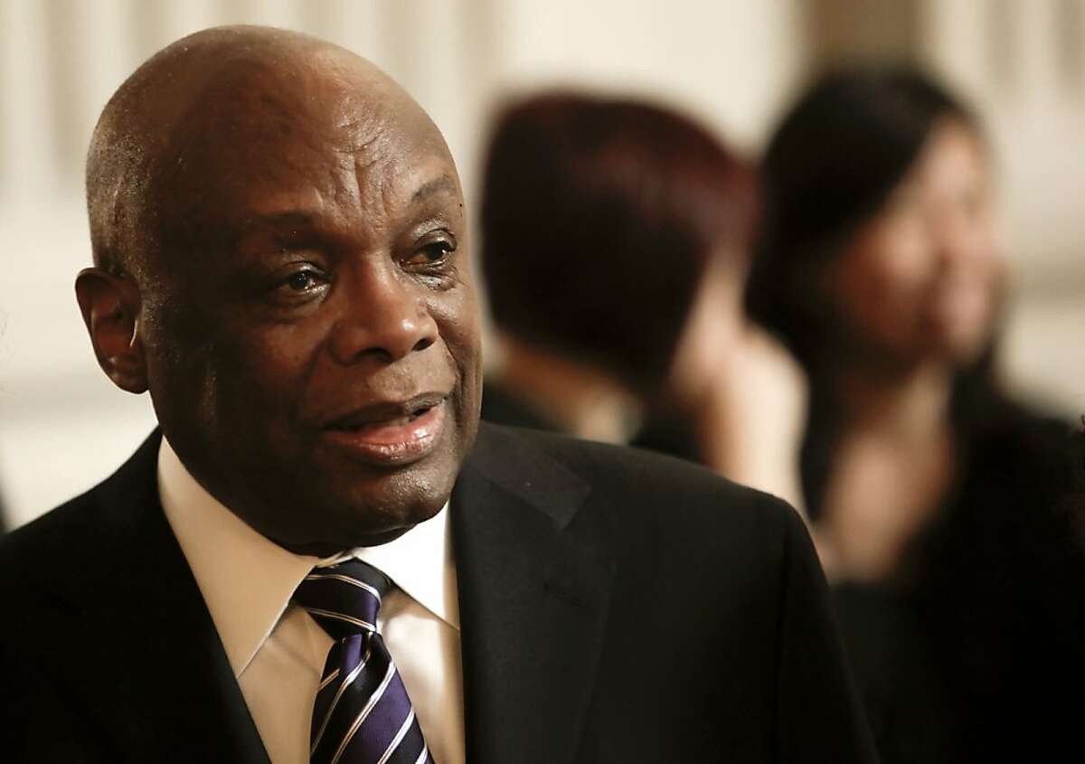 Former San Francisco Mayor Willie Brown, during a commissioner swearing in ceremony at City Hall, on Thursday August 30, 2012, in San Francisco, Calif. A look at the people who have outside influence on San Francisco Mayor Ed Lee.