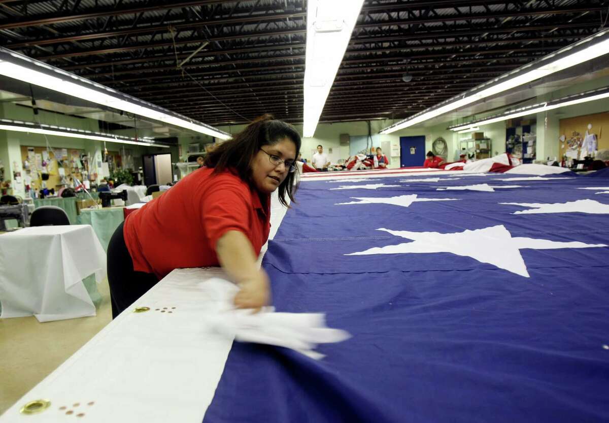 San Antoniomade flag to fly at WTC