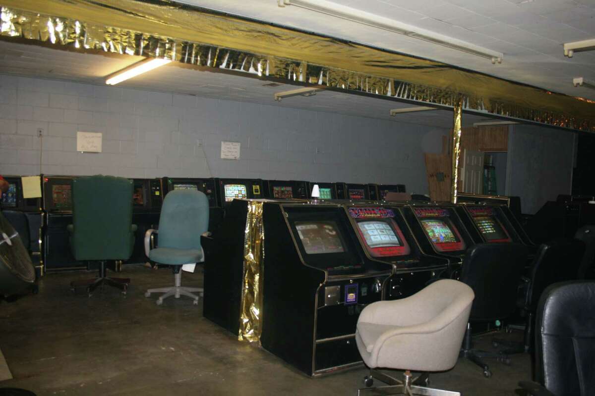 One in custody for illegal gaming machines