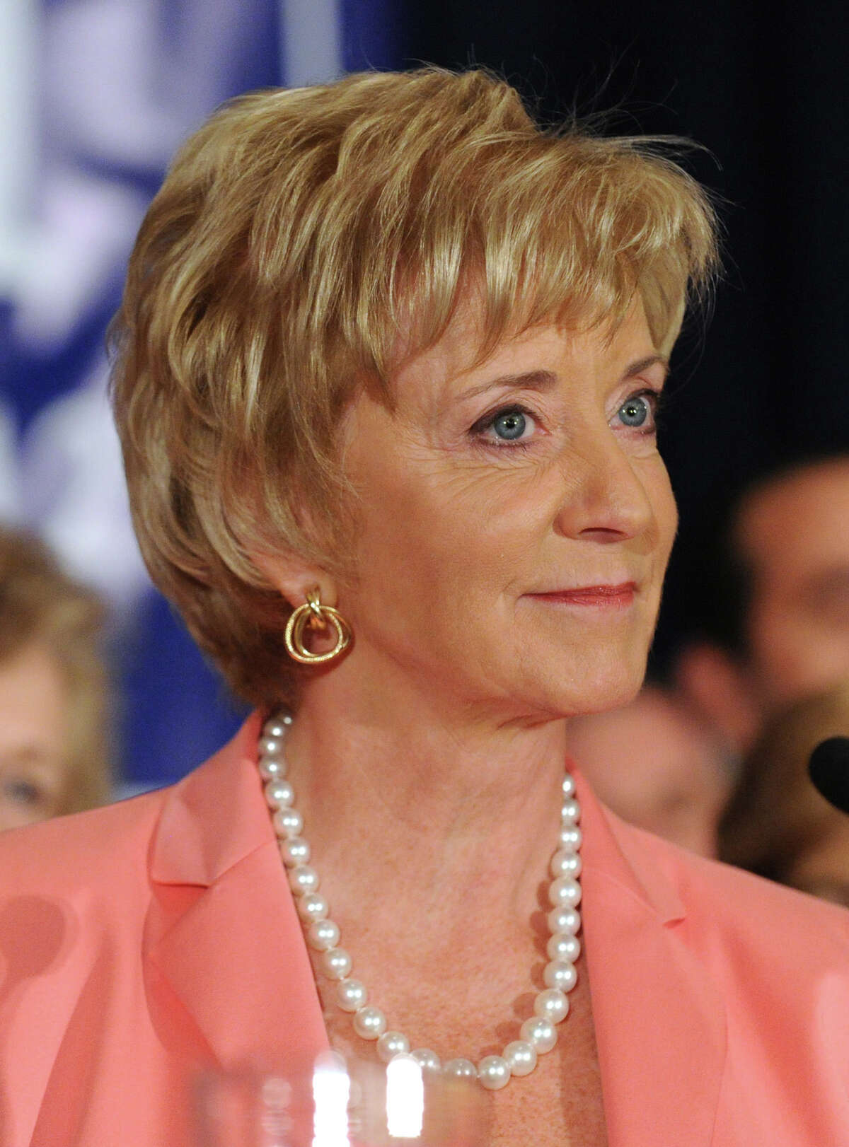 Republican Linda McMahon of Greenwich, candidate for the U.S. Senate.
