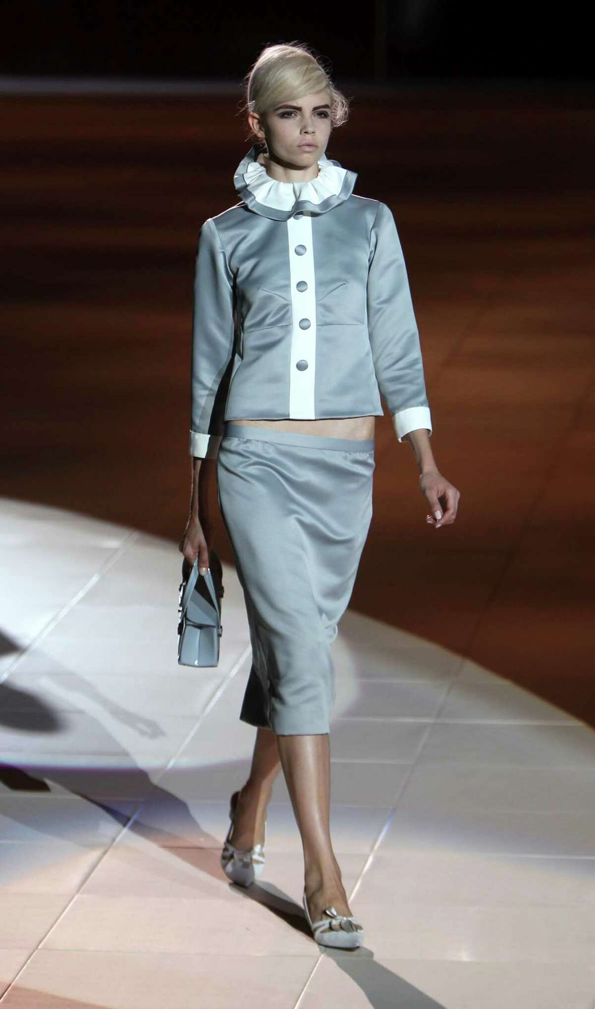 The Marc Jacobs Spring 2013 collection is modeled.