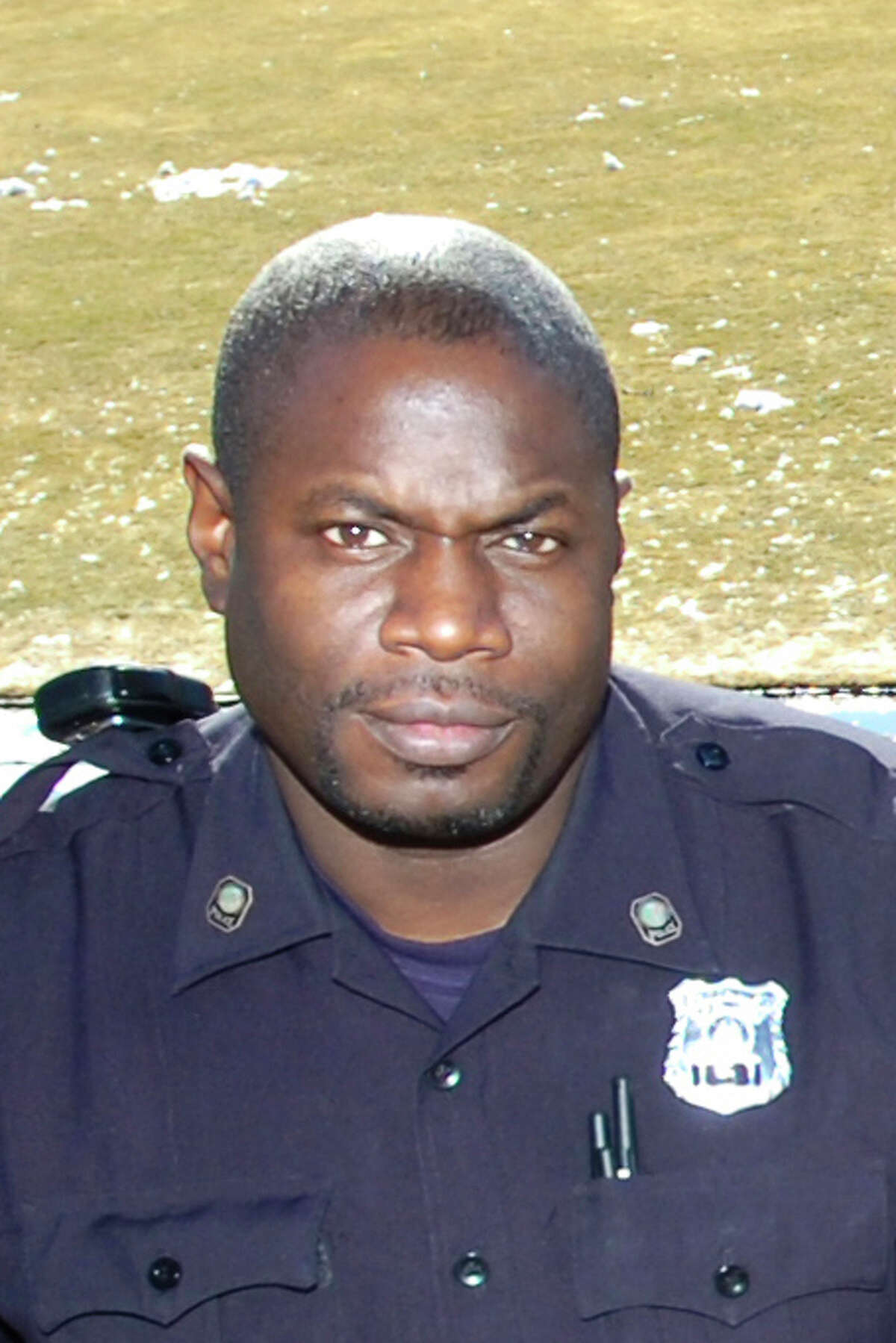 Donnell Fludd, a Greenwich police officer accused of stalking a former love interest.