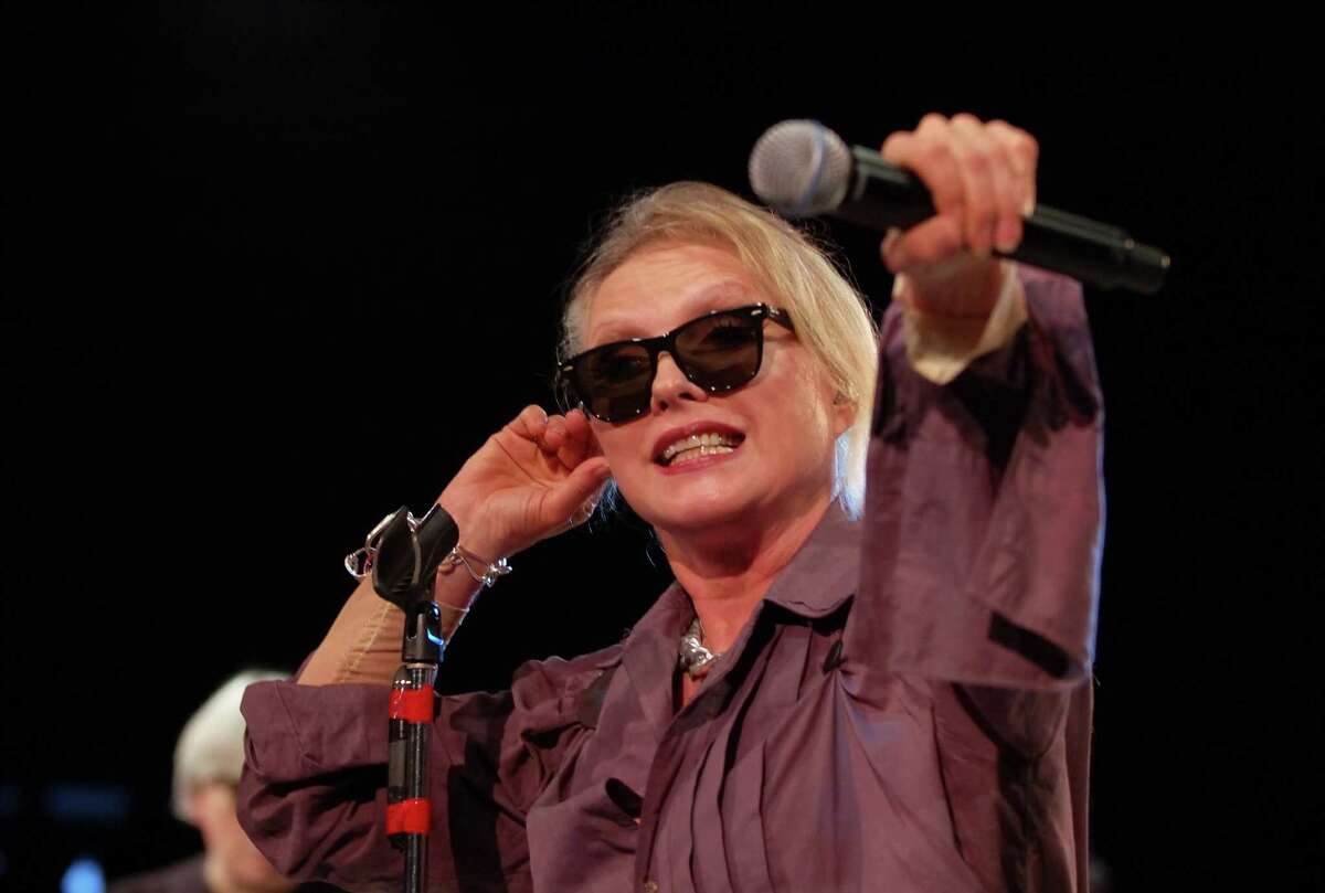 Blondie's singer Debbie Harry rocks the Arena Theater Sunday night.