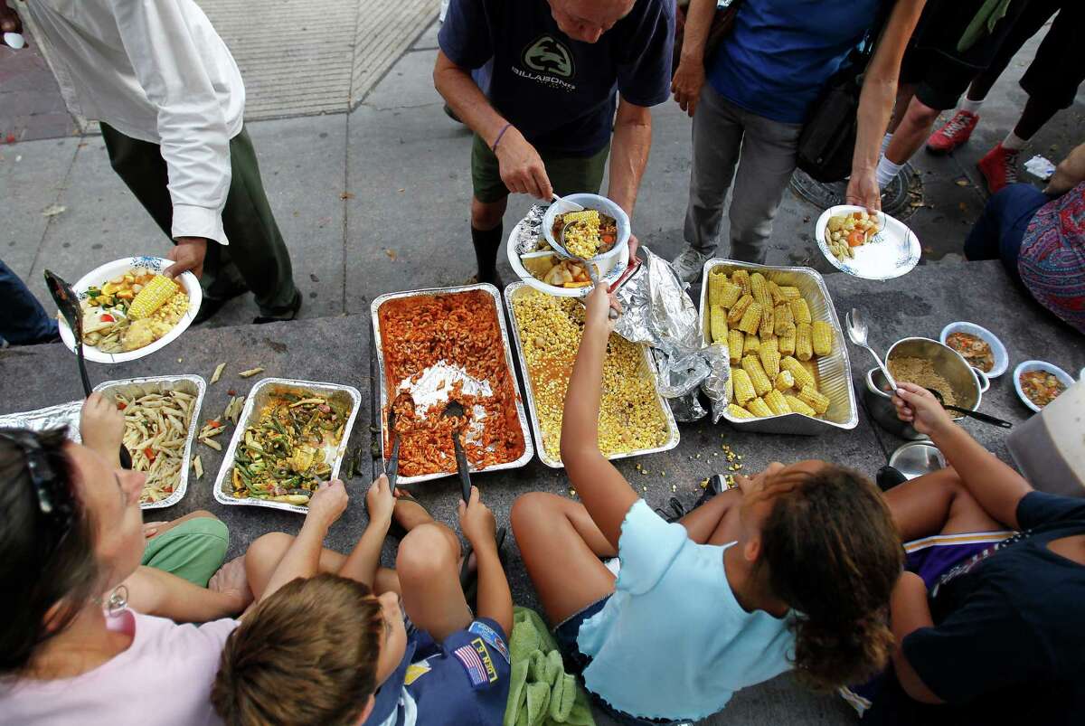 Homeless feeding ordinance working out well