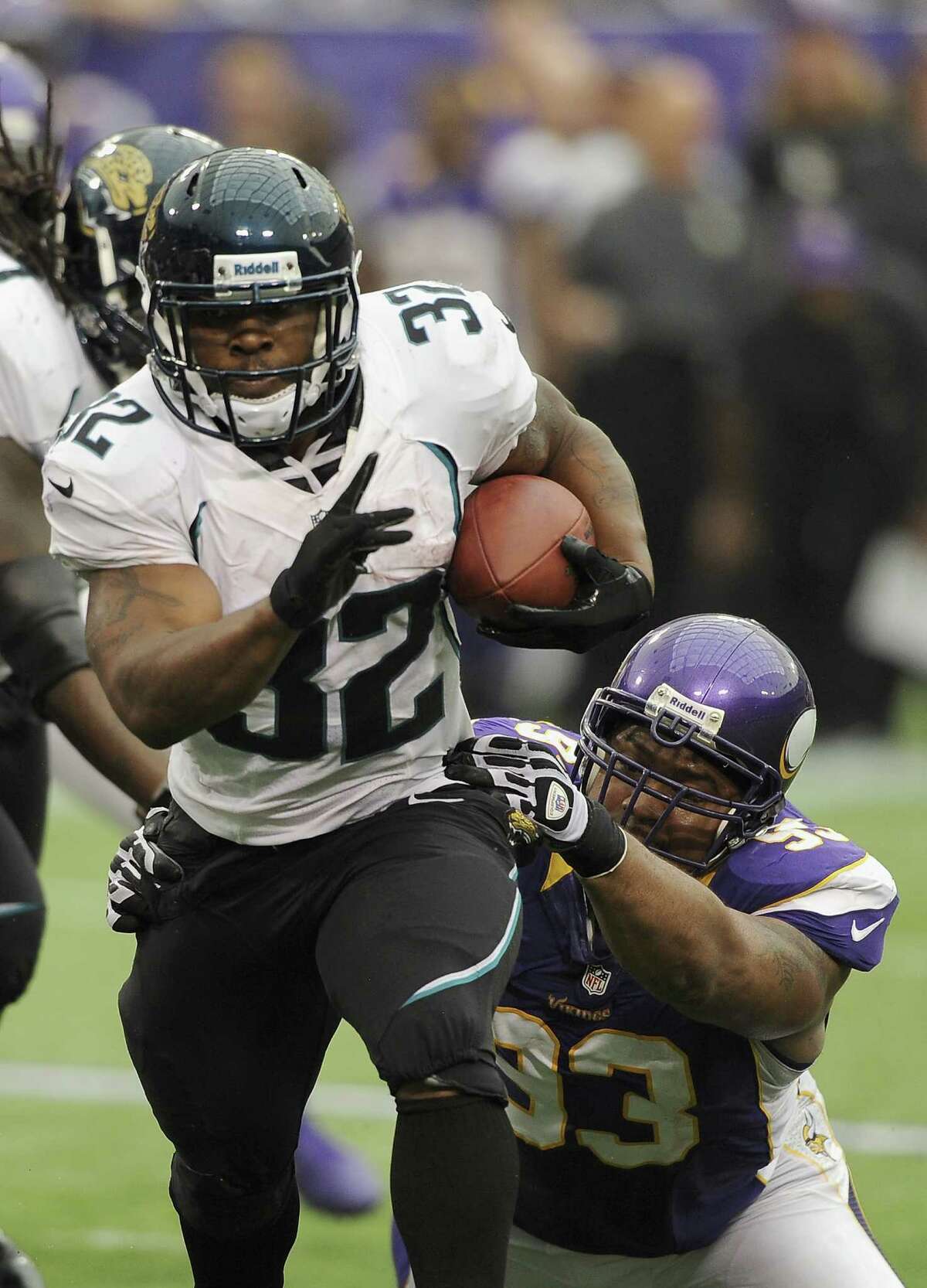 Maurice Jones-Drew showed some players don't need training camp by gaining 77 yards against the Vikings.