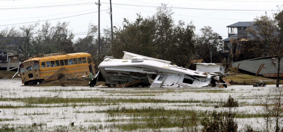 Hurricane Ike 4 years ago