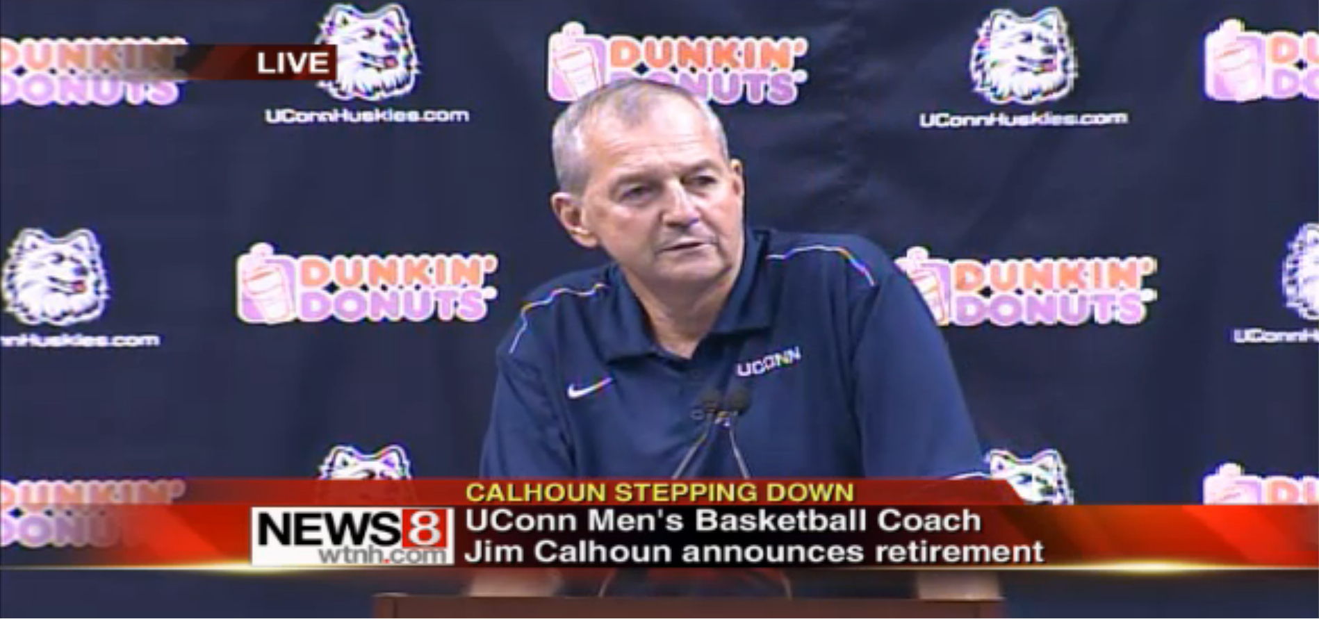 UConn Basketball Coach To Step Down   RawImage 