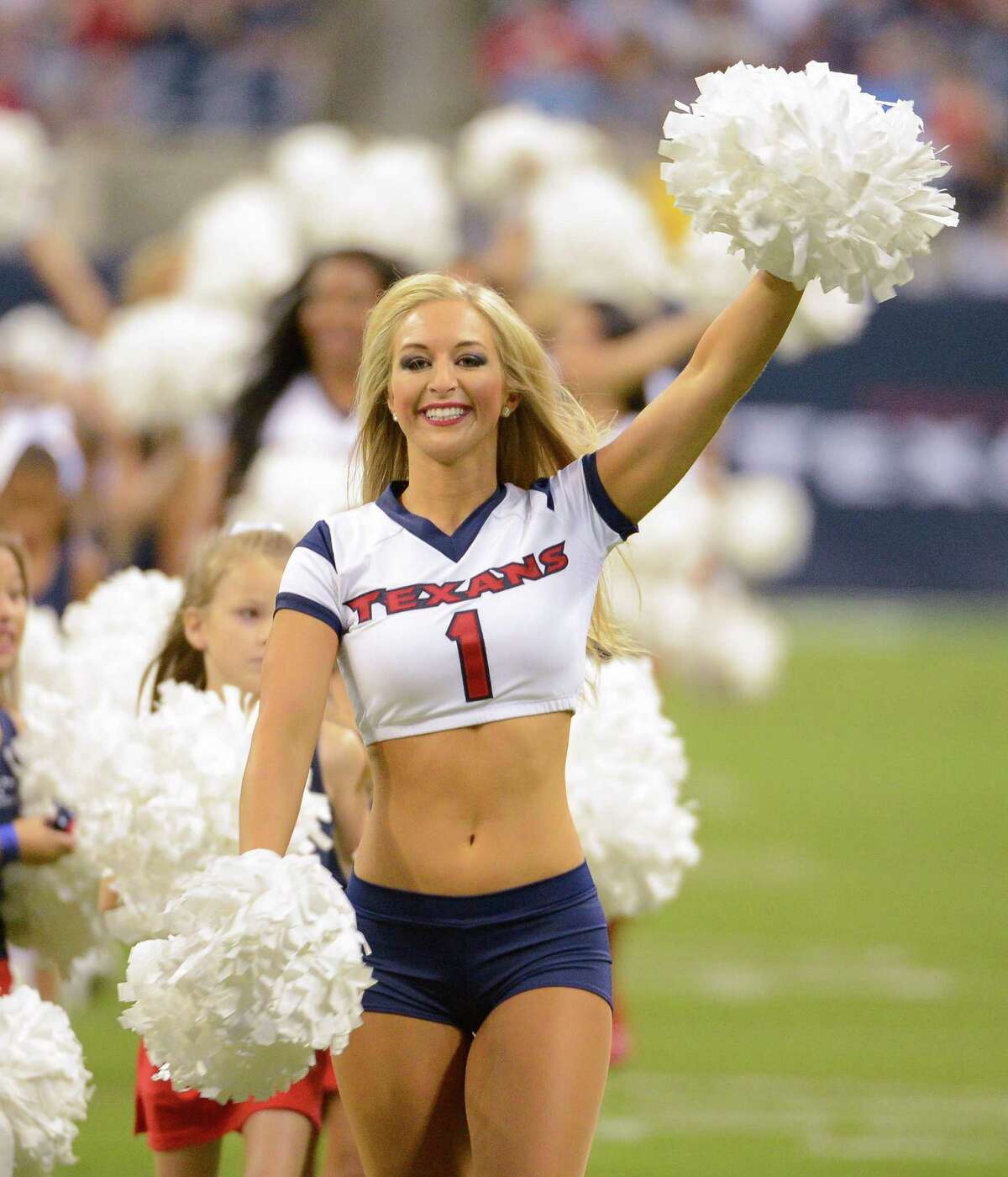 Full-time scientist, part-time Patriots cheerleader