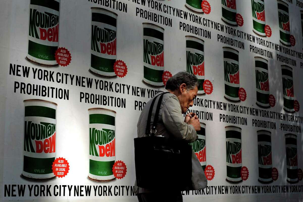 It's still OK to smoke, but the New York City Board of Health has banned the sale of sugary drinks in containers larger than 16 ounces. Opponents say the ban is an intrusion into private lives by a nanny state.