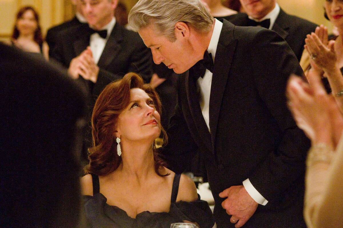 Susan Sarandon stars as the wife of financier Robert Miller, played by Richard Gere, in "Arbitrage."