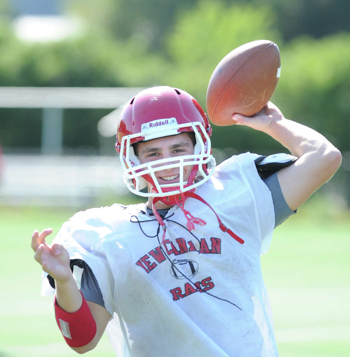 New Canaan QB Matt Milano back under center after record-setting season