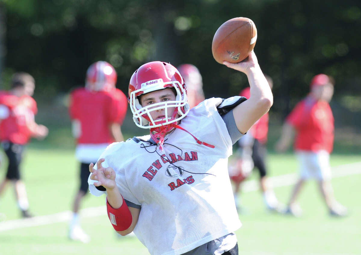 New Canaan QB Matt Milano back under center after record-setting season