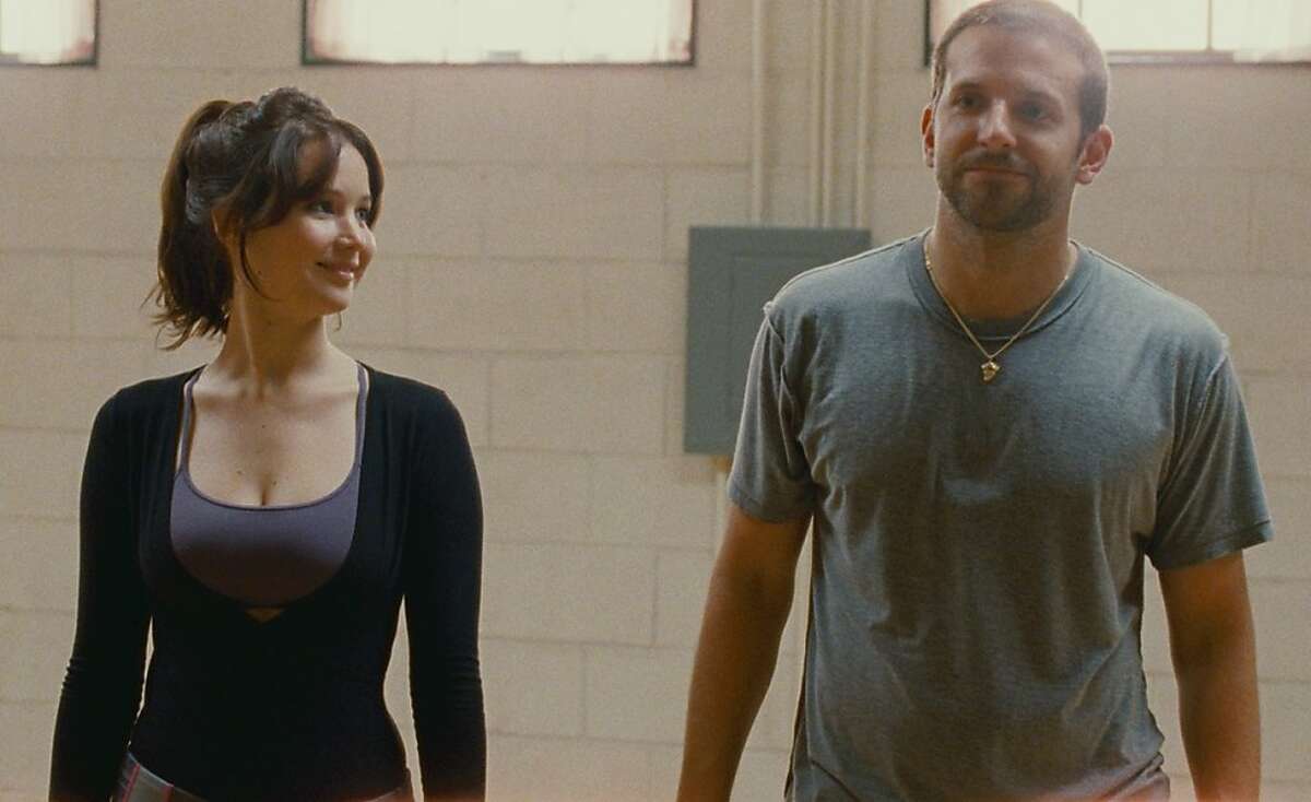 Jennifer Lawrence and Bradley Cooper in David O. Russell's "Silver Linings Playbook"