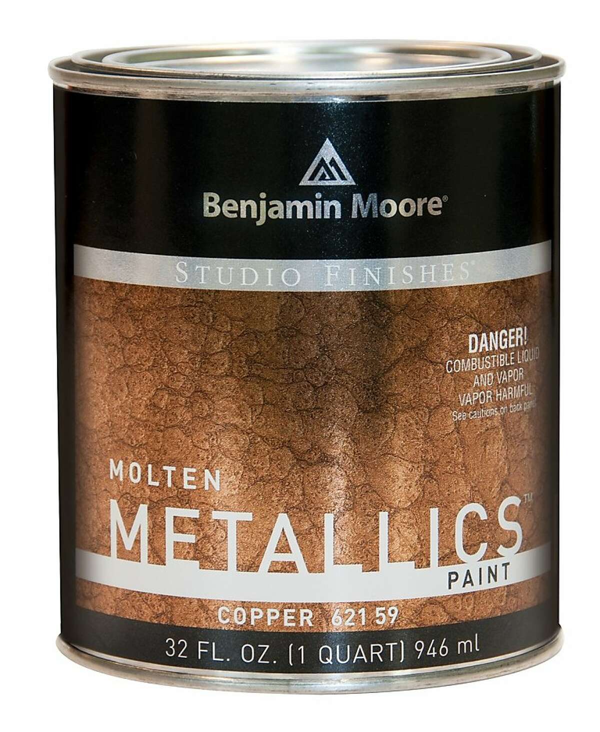 Benjamin Moore metallic paints