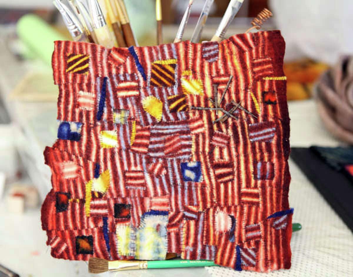 Artisan Linda Van Alstyne’s whimsical felt creations