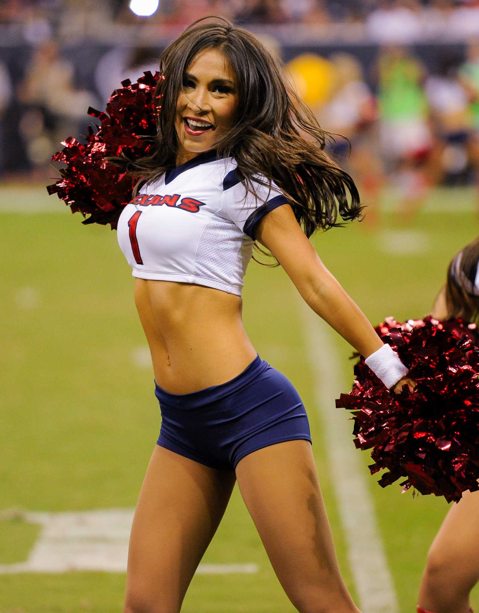 Being a Texans cheerleader may seem like a cool job, but even though the wo...