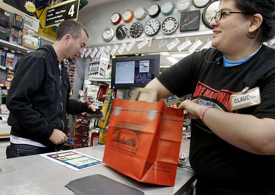 paper checkout bags