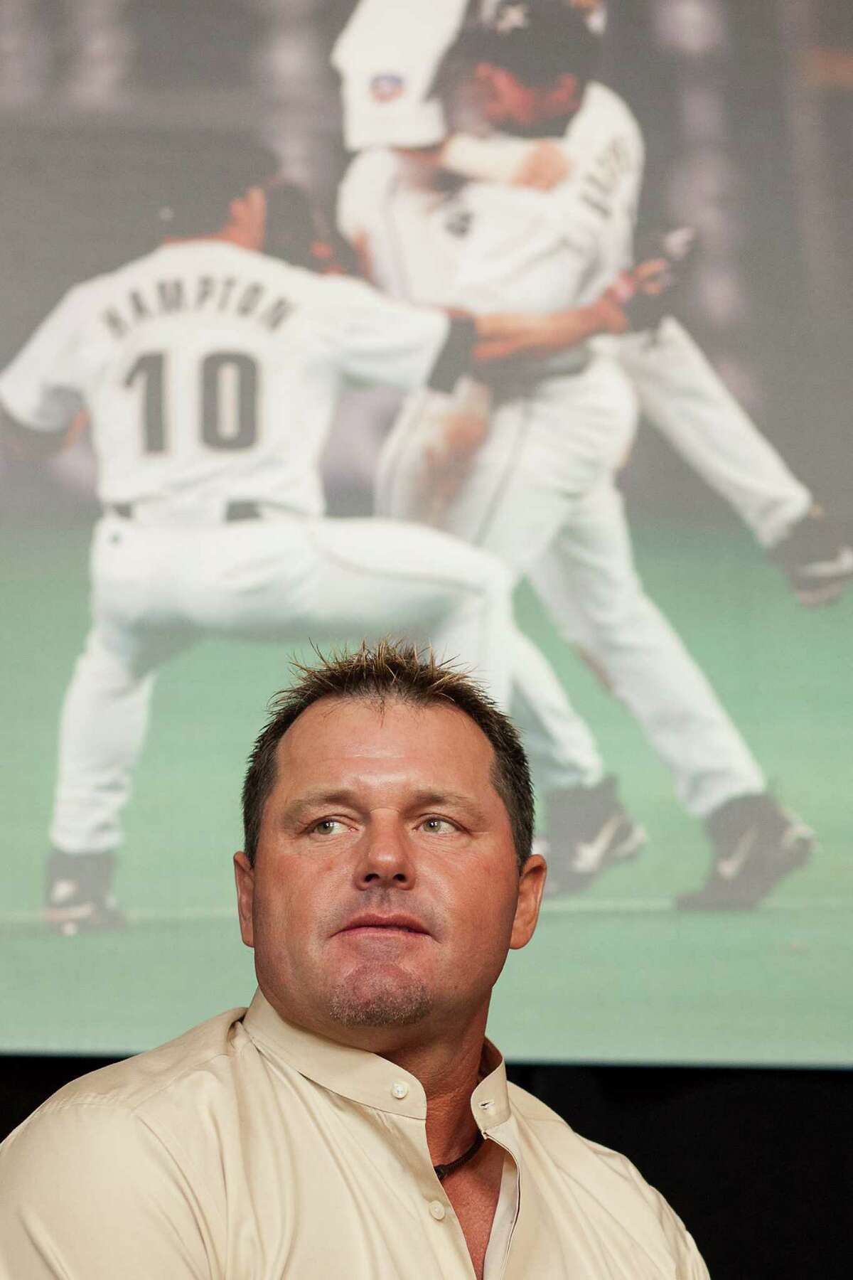 Roger Clemens back on the mound at age 50