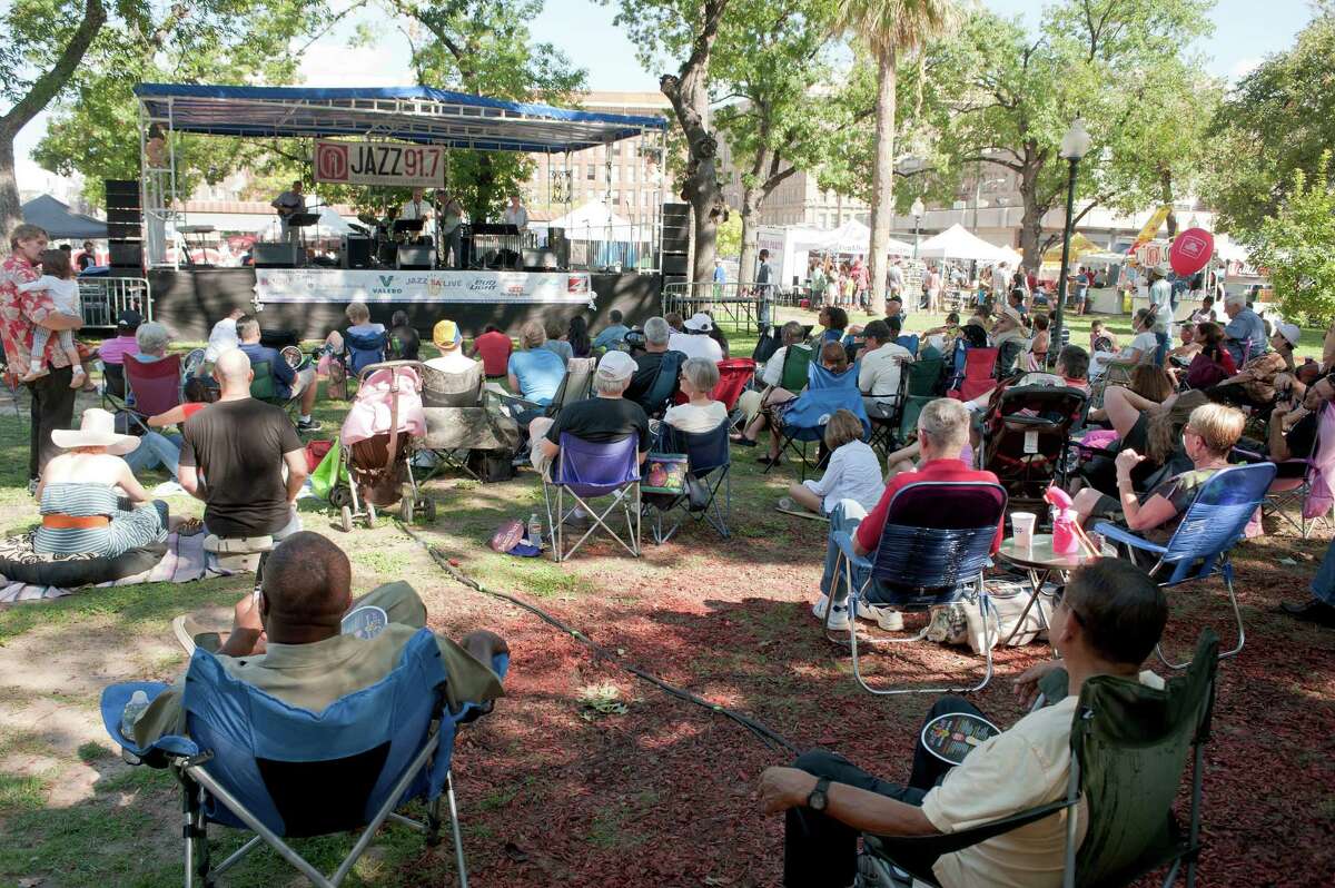 Travis Park comes alive during Jazz'SAlive every September. Go to the city's website for a schedule and more information.