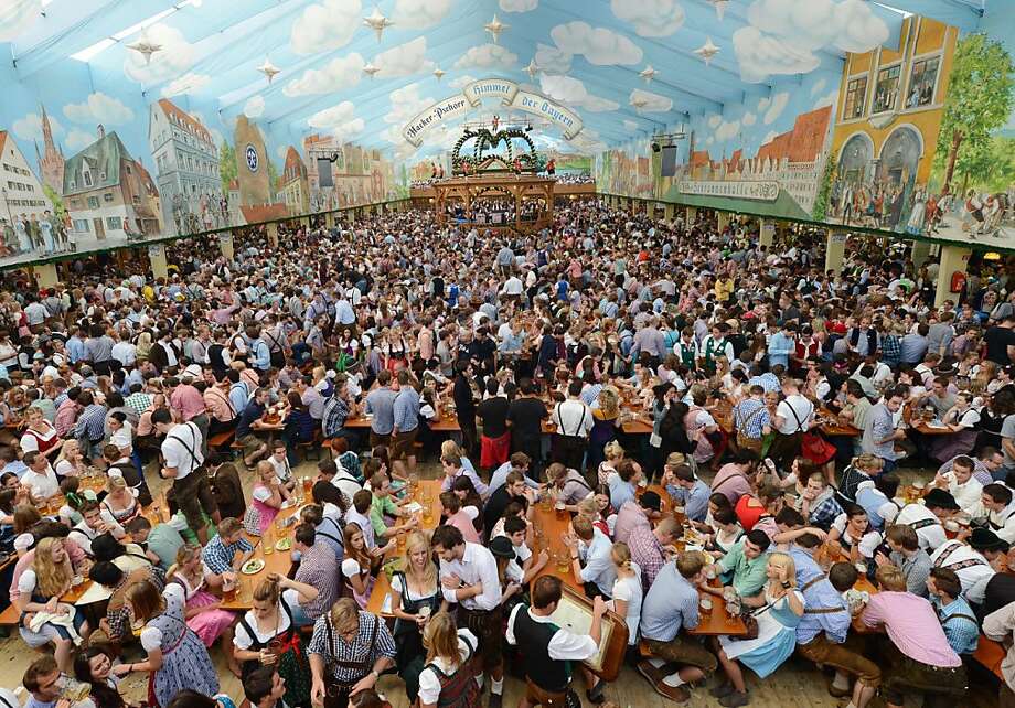 Munich opens taps to welcome Oktoberfest - SFGate